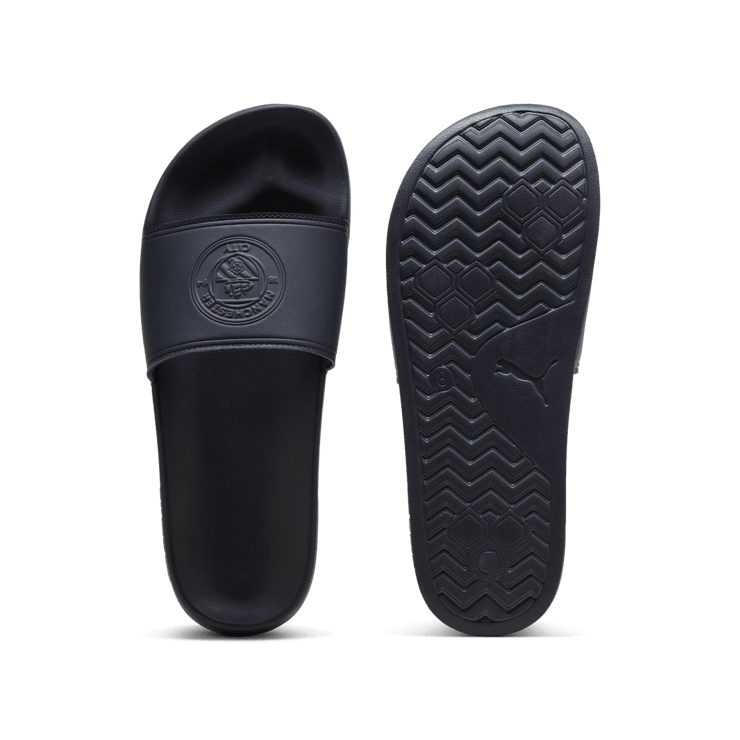 Puma Manchester City FC x Leadcat 2.0 Slide 'Ftbl Monochrome' Angle 0