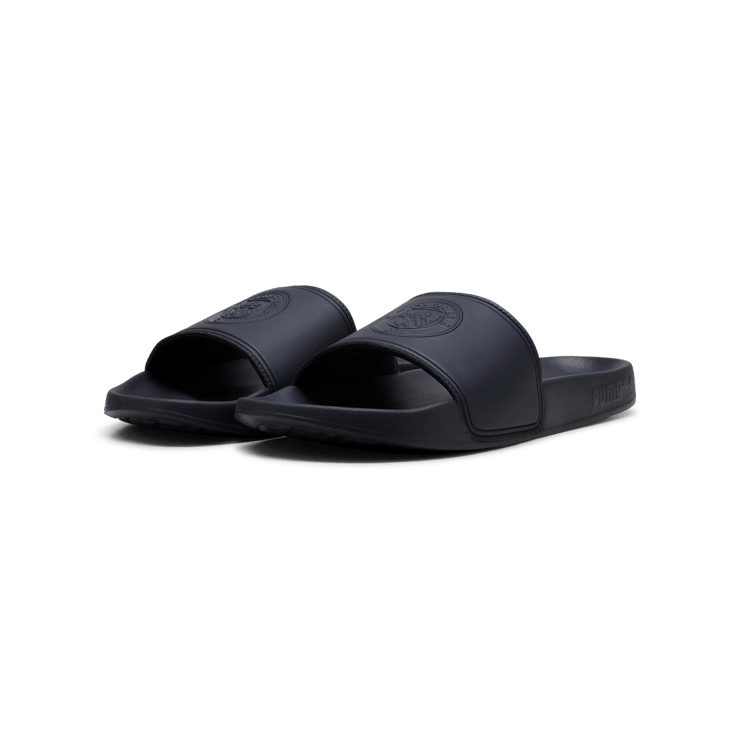 Puma Manchester City FC x Leadcat 2.0 Slide 'Ftbl Monochrome' Angle 5