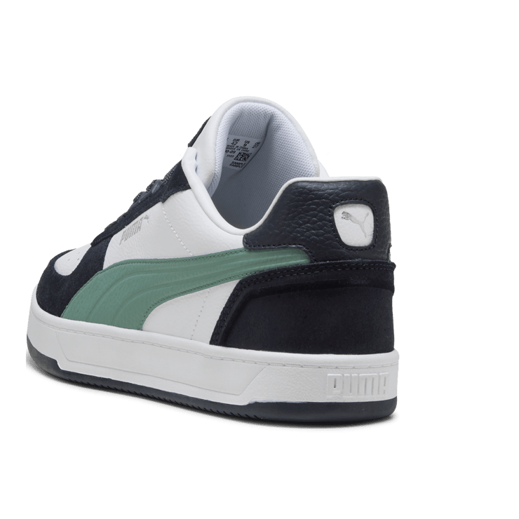 PUMA Caven 2.0 Lux SD Sneakers in Dark Blue Angle 4