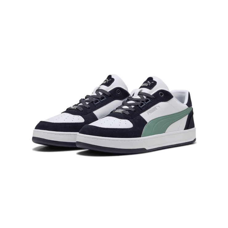 PUMA Caven 2.0 Lux SD Sneakers in Dark Blue Angle 5