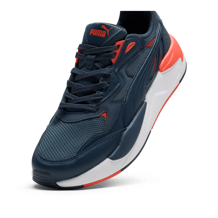 PUMA X-Ray Speed Wide Sneakers in Dark Blue Angle 3