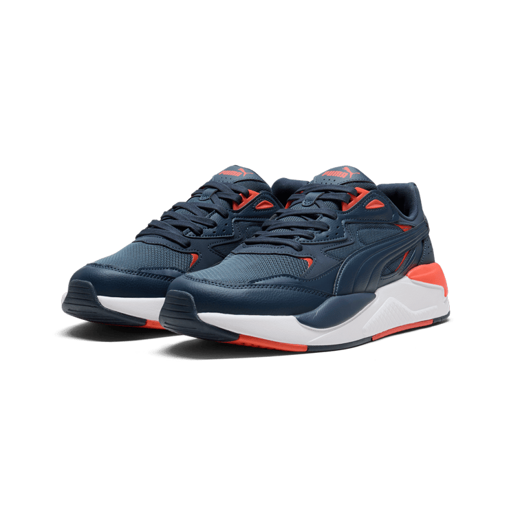 PUMA X-Ray Speed Wide Sneakers in Dark Blue Angle 5