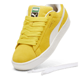 PUMA Suede XL Sneakers in Fresh Pear/White Angle 3