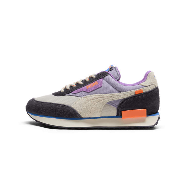 PUMA Future Rider Alternate Route Sneakers in Desert Dust/Pale Plum/Ultraviolet Angle 1