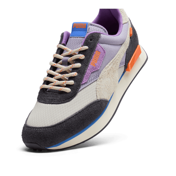 PUMA Future Rider Alternate Route Sneakers in Desert Dust/Pale Plum/Ultraviolet Angle 2