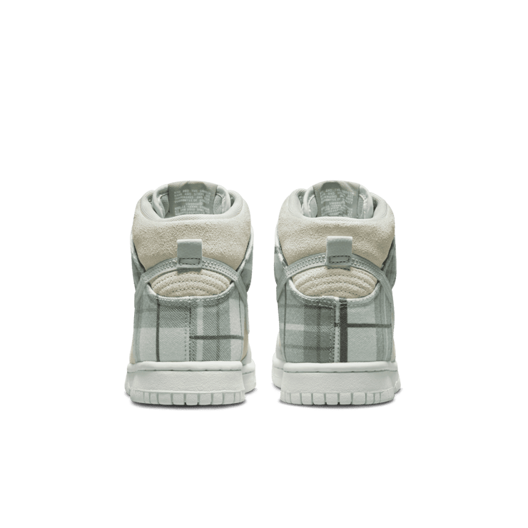 Nike Dunk High SE Tartan Plaid Summit White (GS) Angle 3