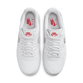 Nike Air Force 1 Low White Wolf Grey Picante Red Angle 2