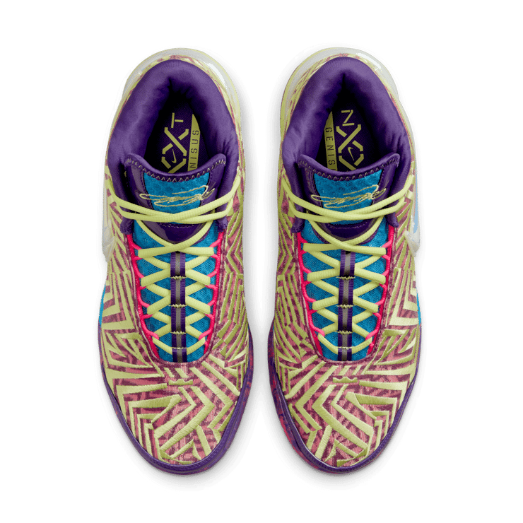 Nike LeBron NXXT Genisus Viotech Light Lemon Twist Angle 1