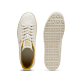 PUMA x The NeverWorn IV Clyde Sneakers in Frosted Ivory/Alpine Snow Angle 0