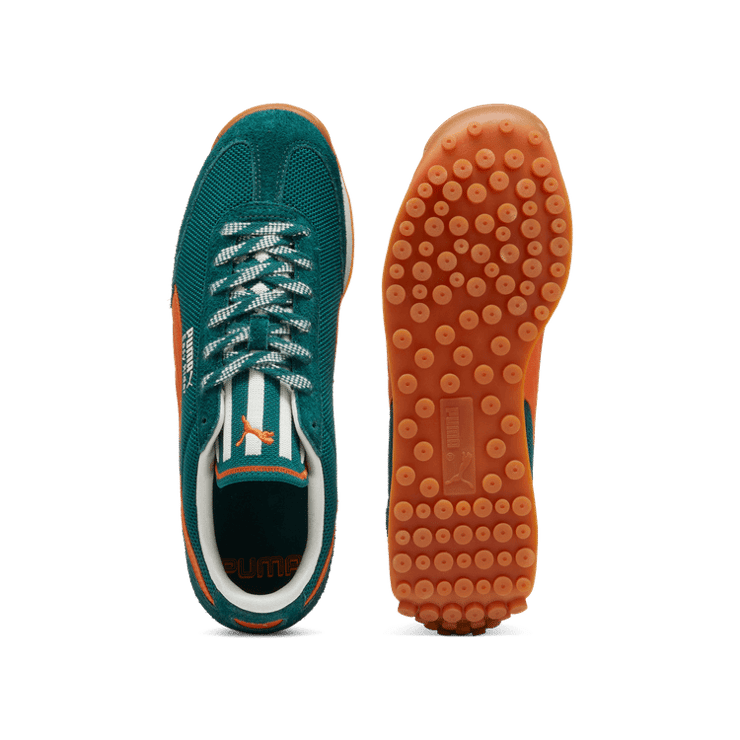 PUMA Easy Rider Supertifo Sneakers in Dark Myrtle/Maple Syrup Angle 0