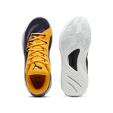 PUMA All-Pro NITROâ¢ Basketball in Team Violet/Yellow Sizzle/White Angle 0