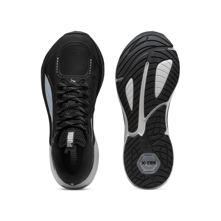 PUMA X-Cell Lightspeed in Black/Feather Grey Angle 0