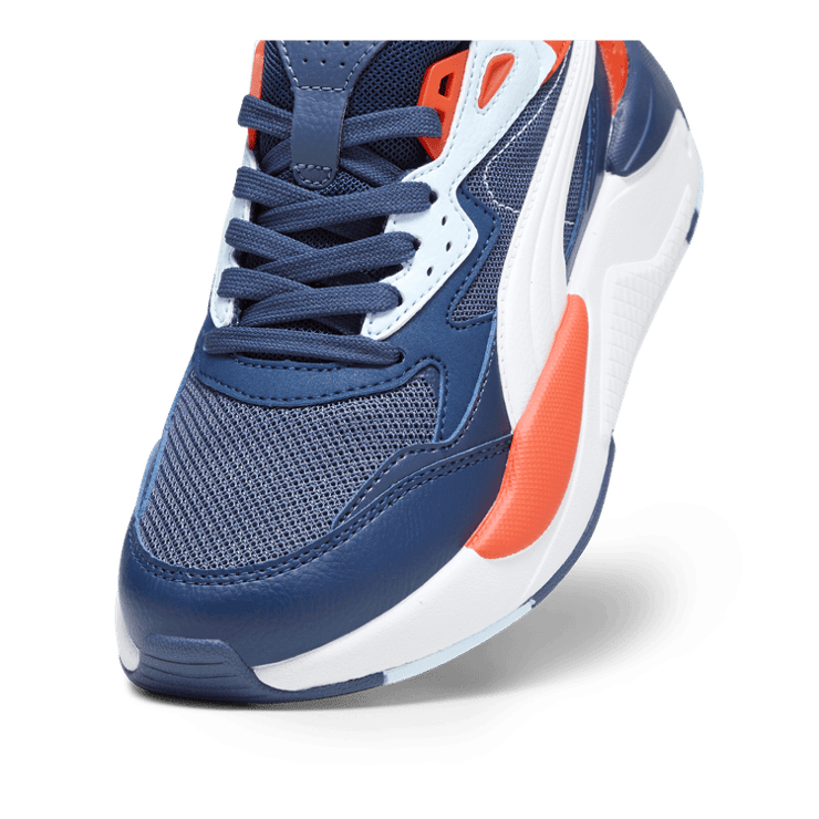 PUMA X-Ray Speed Sneakers Big in Inky Blue/White/Persian Blue (GS) Angle 2