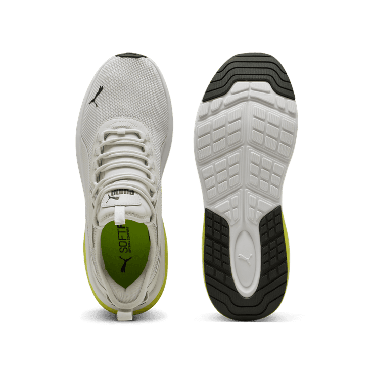 PUMA Amplifier Sneakers in Feather Grey/White/Black Angle 0