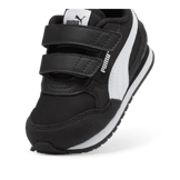 PUMA ST Runner v4 Nylon s' Sneakers in Black/White (TD) Angle 2