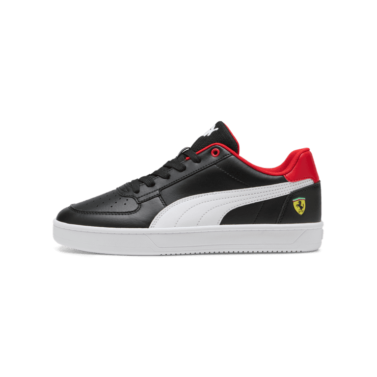 PUMA Scuderia Ferrari Caven 2.0 Sneakers in Black Angle 1