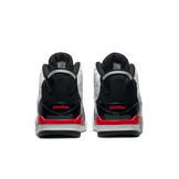 Jordan Dub Zero White Fire Red Black Angle 3