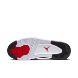 Jordan Dub Zero White Fire Red Black Angle 0