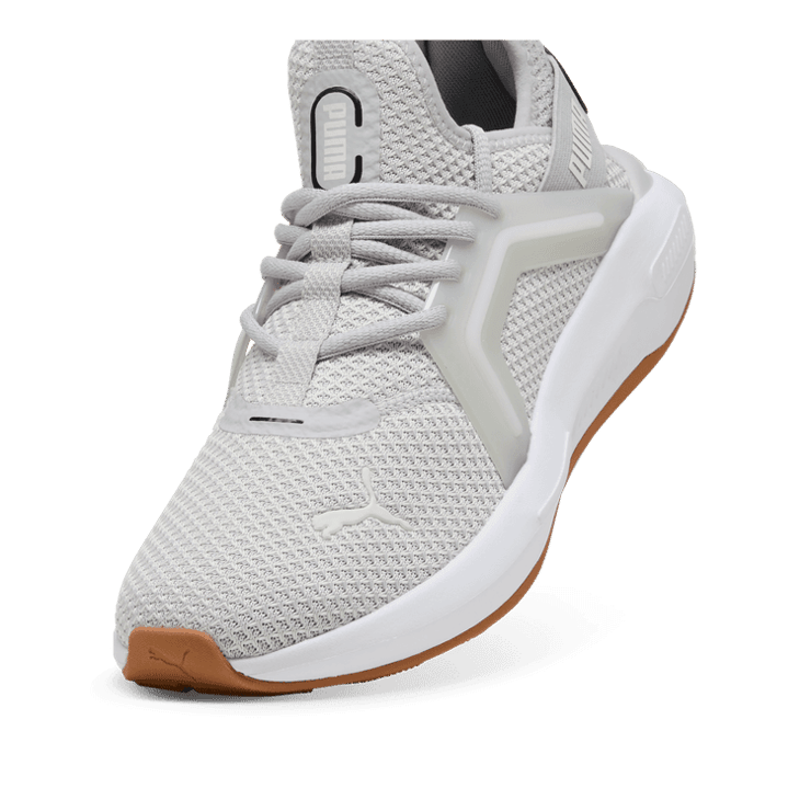 PUMA SOFTRIDE Enzo 5 Lyfe Running Sneakers in Grey Angle 2