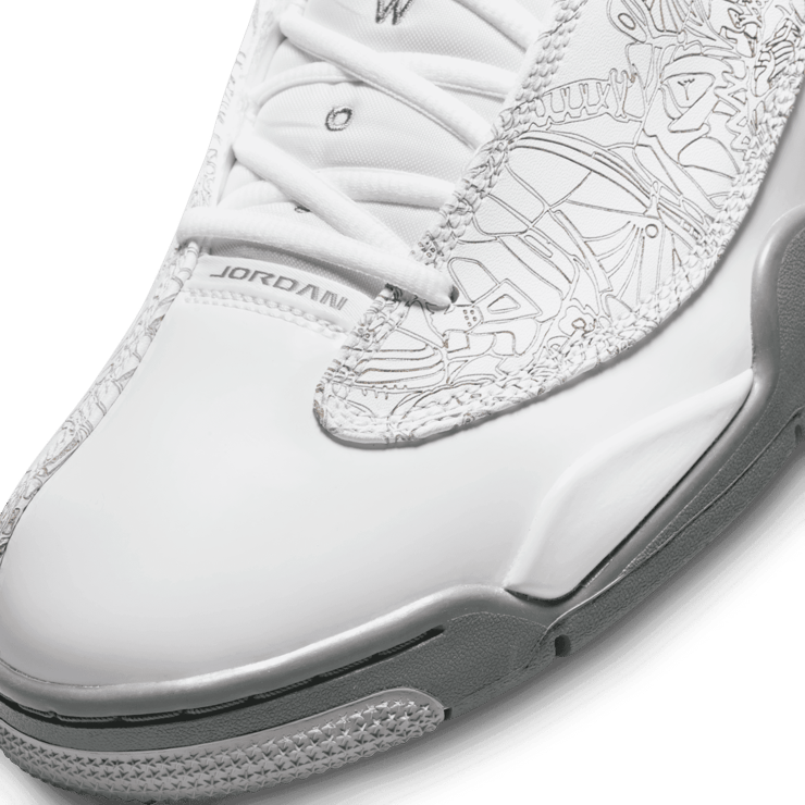 Jordan Dub Zero White Cool Grey Angle 4