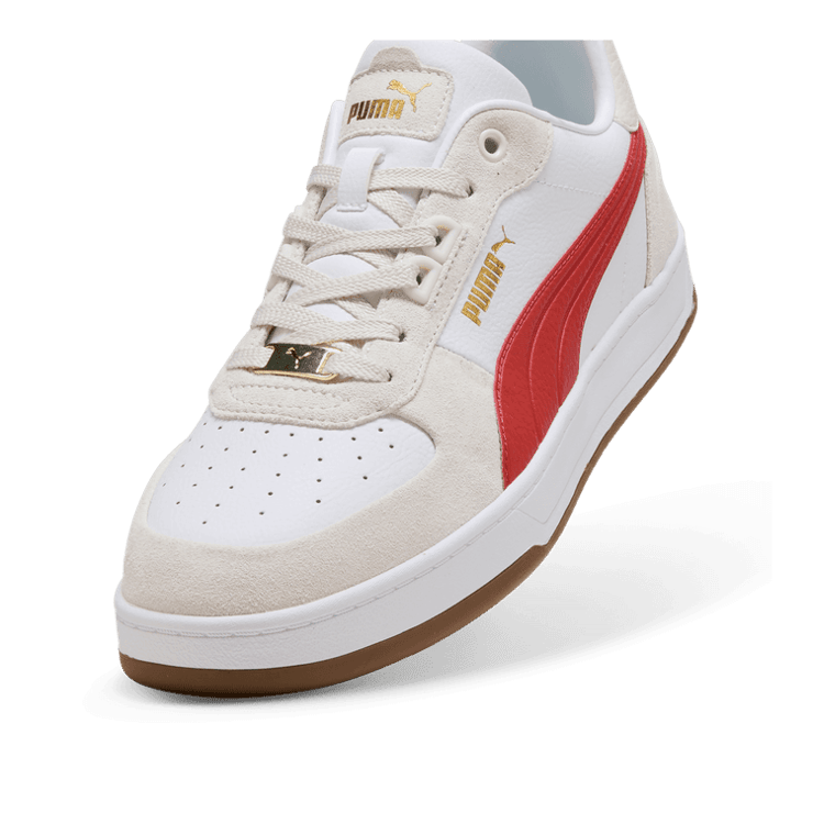 PUMA Caven 2.0 Lux SD Sneakers in Grey Angle 2