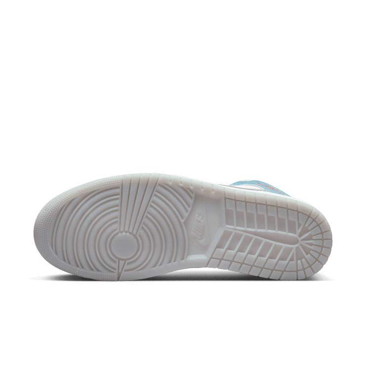 Jordan 1 Mid French Blue Angle 0