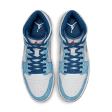 Jordan 1 Mid French Blue Angle 1