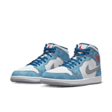 Jordan 1 Mid French Blue Angle 2