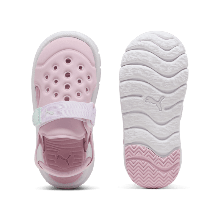 PUMA Evolve Alternative Closure s' Sandals in Pink (TD) Angle 0