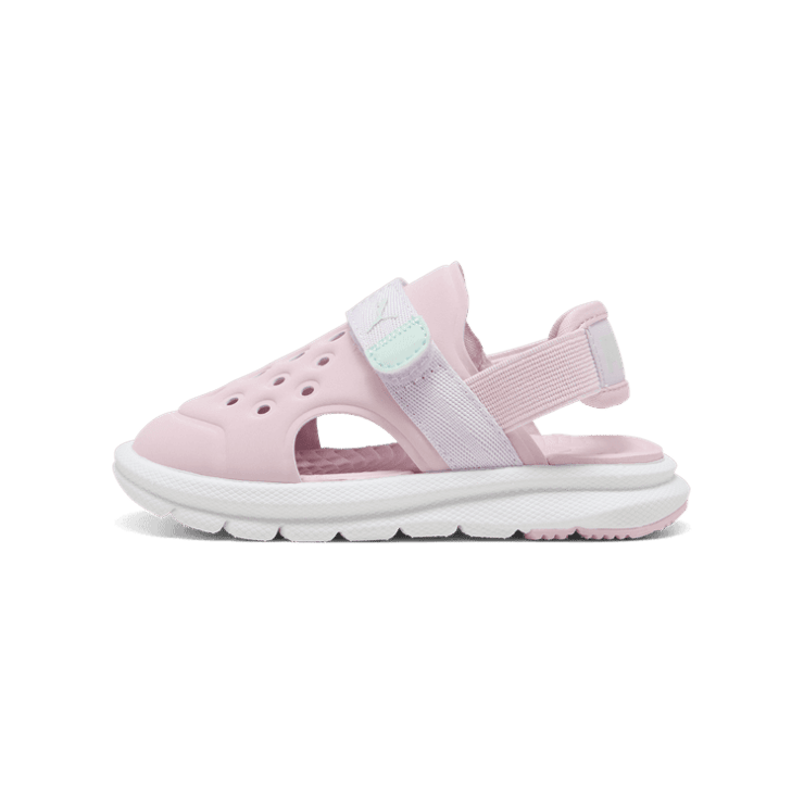 PUMA Evolve Alternative Closure s' Sandals in Pink (TD) Angle 1