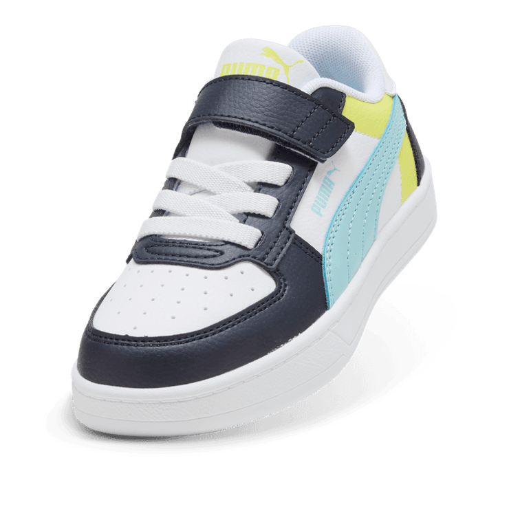 PUMA Caven 2.0 Block ' Sneakers in White (GS) Angle 2