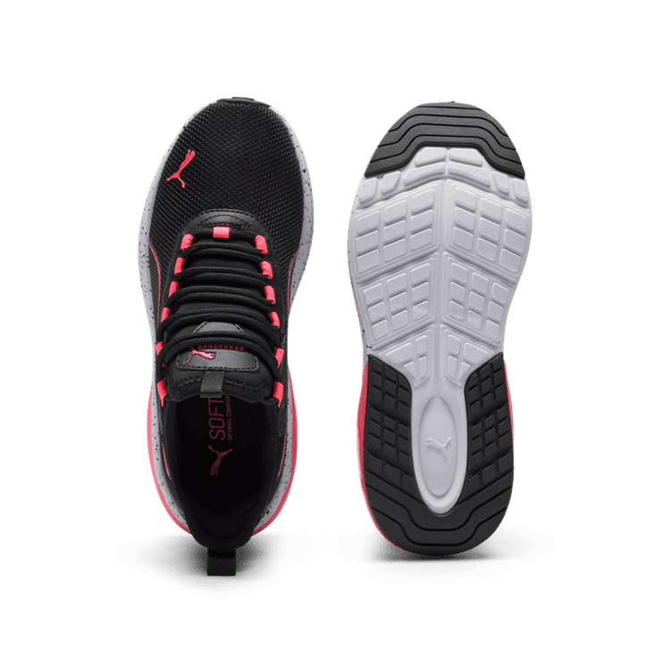 PUMA Amplifier Speckle Sneakers in Black Angle 0