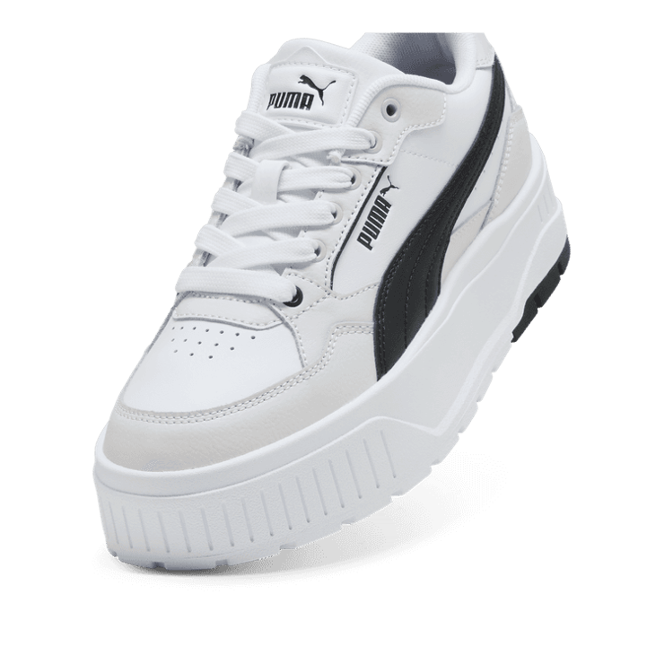 PUMA Karmen II Idol Sneakers in White Angle 2