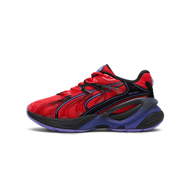 PUMA Inverse Rev Sneakers in Red (GS) Angle 1