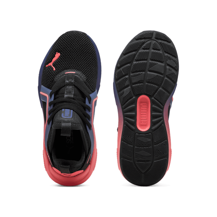 PUMA Soft Enzo 5 Training Kids in Black (GS) Angle 0