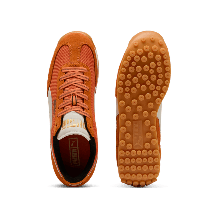 PUMA Easy Rider Footie Sneakers in Orange Angle 0