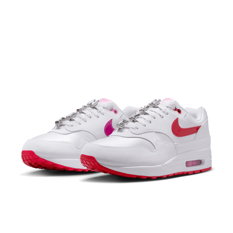 Nike Air Max 1 Valentine’s Day White (2025) Angle 2