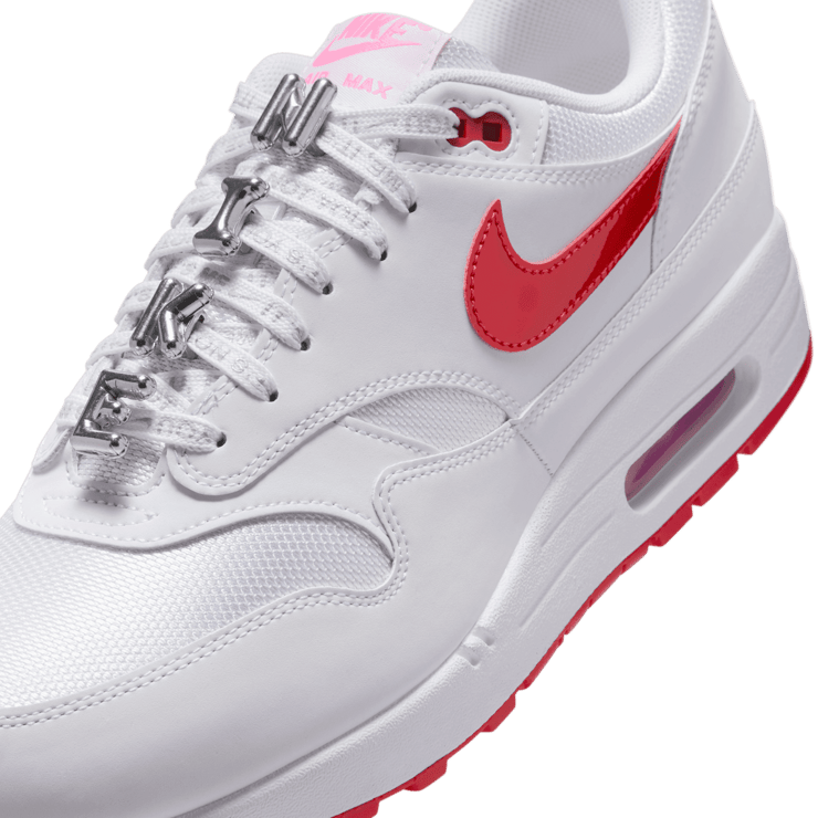 Nike Air Max 1 Valentine’s Day White (2025) Angle 4
