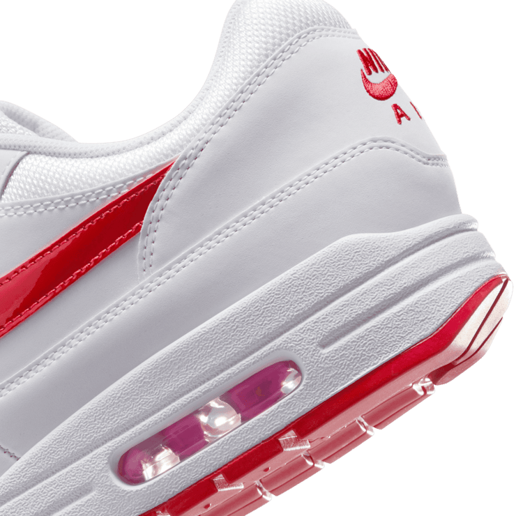 Nike Air Max 1 Valentine’s Day White (2025) Angle 5