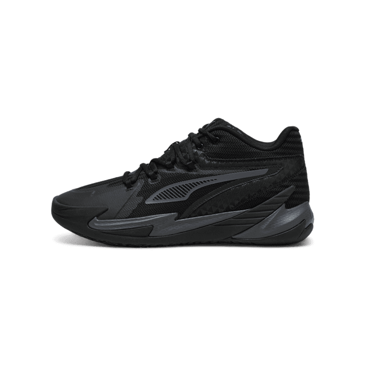 PUMA Dagger Basketball in Black Angle 1
