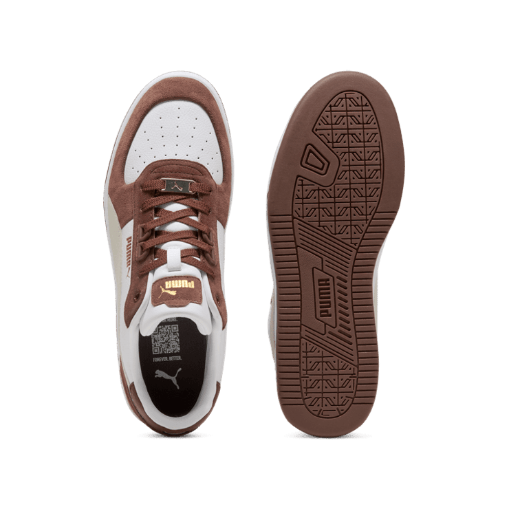 PUMA Caven 2.0 Lux SD Sneakers in White Angle 0