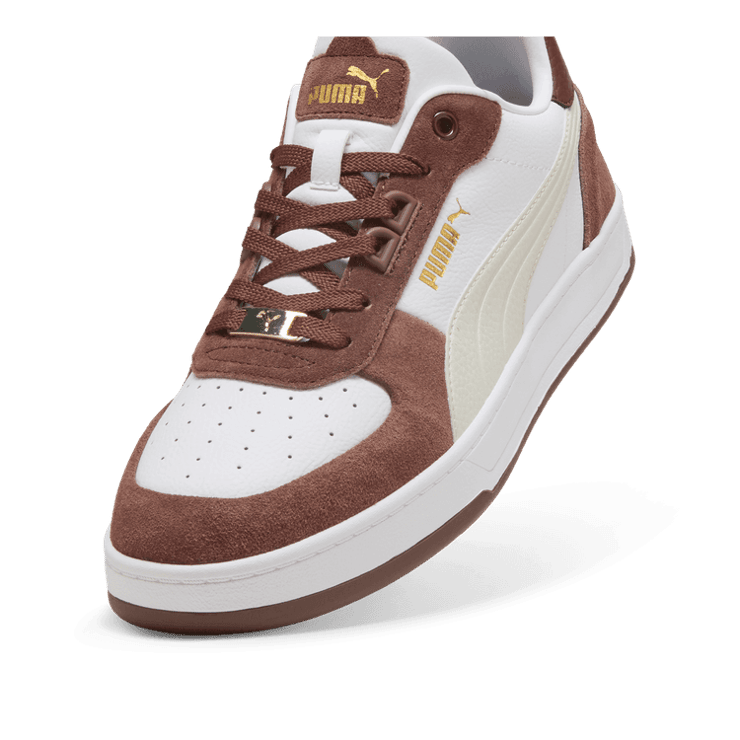 PUMA Caven 2.0 Lux SD Sneakers in White Angle 2