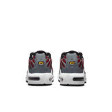Nike Air Max Plus 'Team Red Cool Grey' (GS) Angle 3