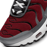 Nike Air Max Plus 'Team Red Cool Grey' (GS) Angle 4