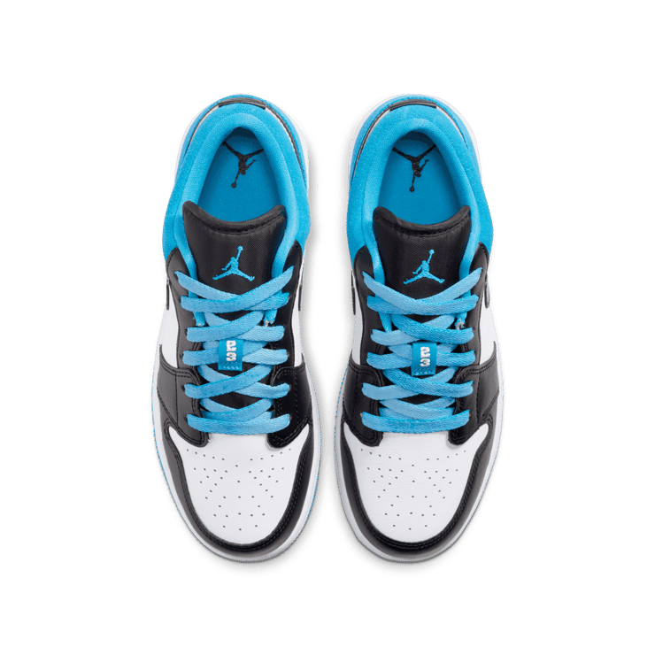 Jordan 1 Low Laser Blue (GS) Angle 1