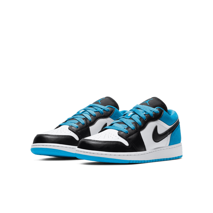 Jordan 1 Low Laser Blue (GS) Angle 2