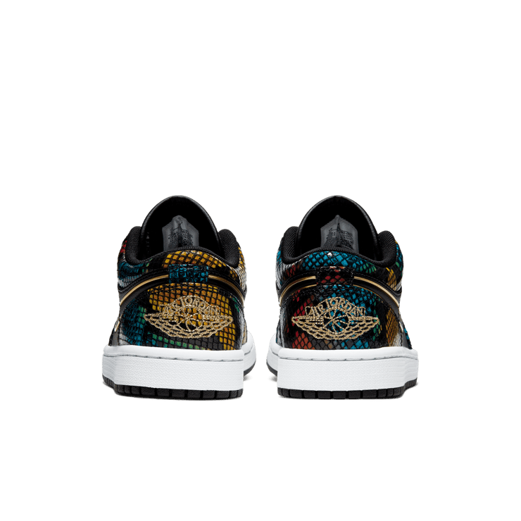 Jordan 1 Low Multicolor Snakeskin (2020) (W) Angle 3