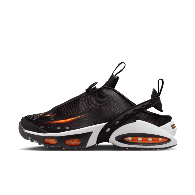 Nike Air Max Craze Black Bright Citrus (W) Angle 4