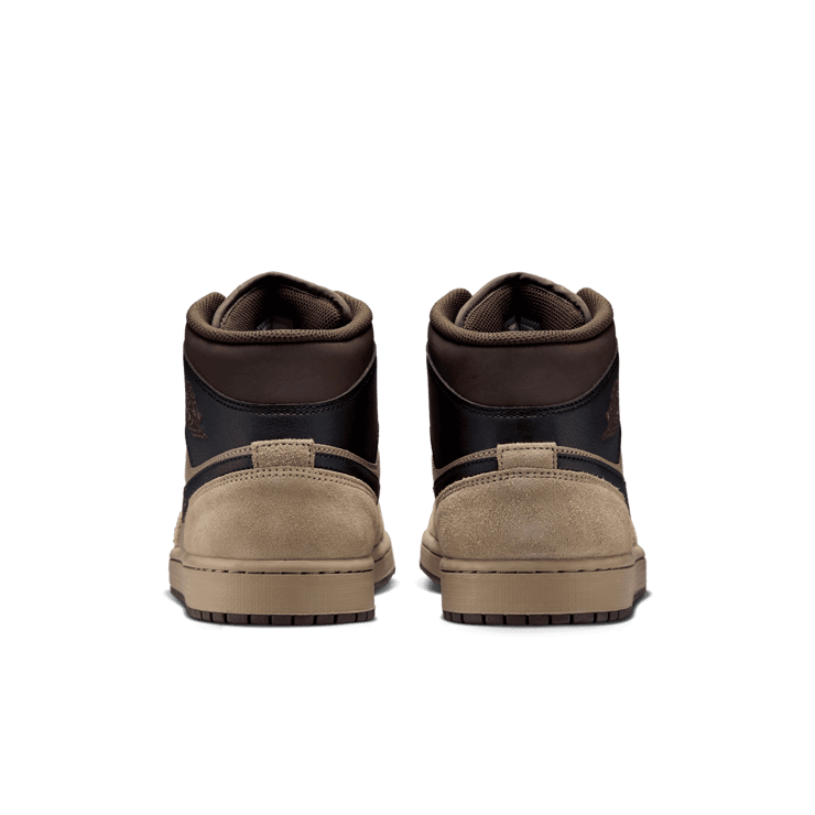 Air Jordan 1 Mid Khaki Black Angle 3