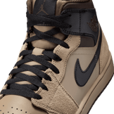 Air Jordan 1 Mid Khaki Black Angle 4